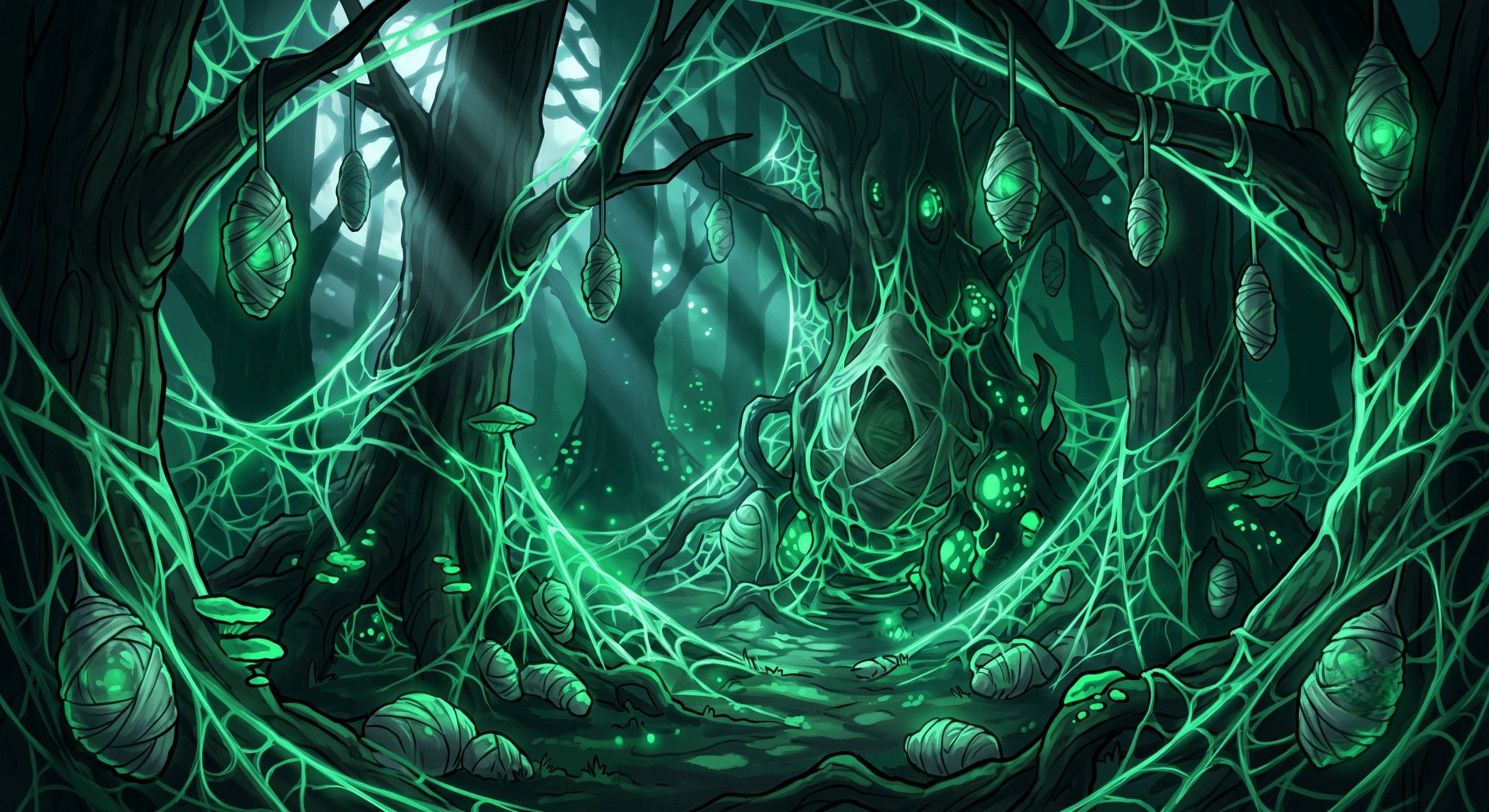 Nest of the Emerald Widow