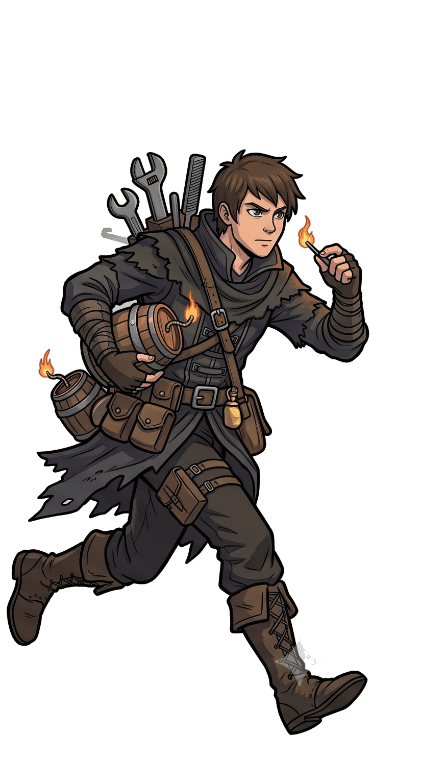 Powder-Keg Saboteur